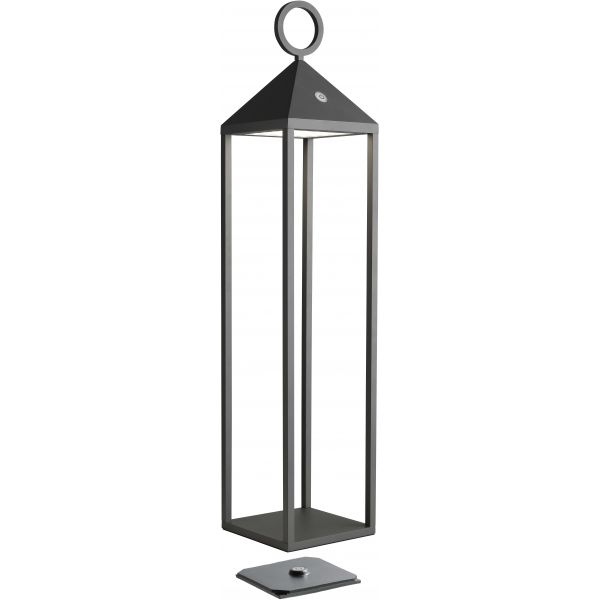 Lanterne en aluminium 67 cm - SOE-0106
