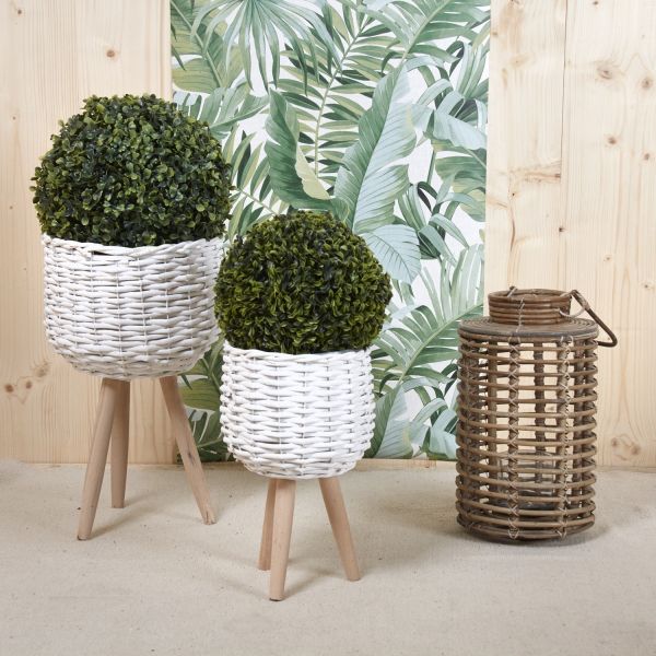 Lanterne de jardin en poelet gris - AUBRY GASPARD