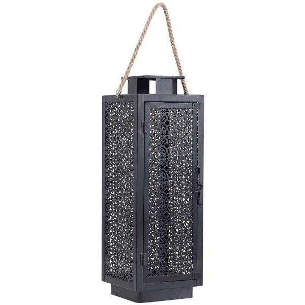 Lanterne en métal ajouré (Lot de 2) - 5