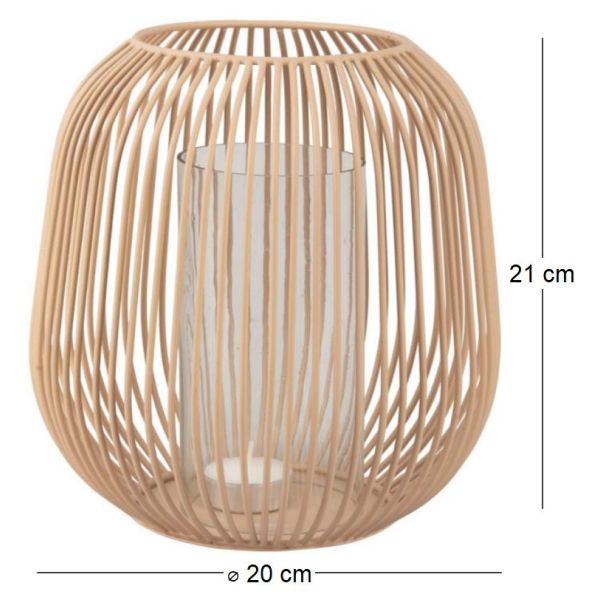 Lanterne en métal filaire Illuminate 20 x 21 cm - 23,25