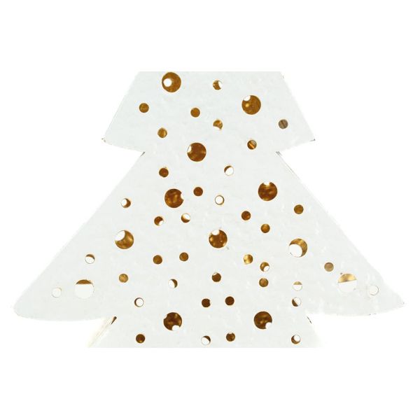 Lanterne en métal laqué Sapin - 6