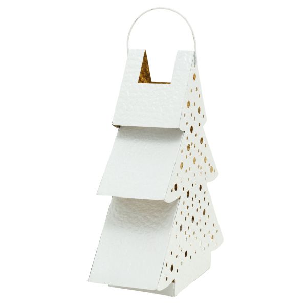 Lanterne en métal laqué Sapin - 5