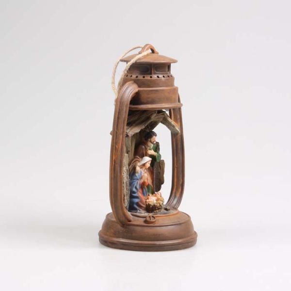 Lanterne solaire Nativity 20 x 16 x 31 cm - Farmwood animals