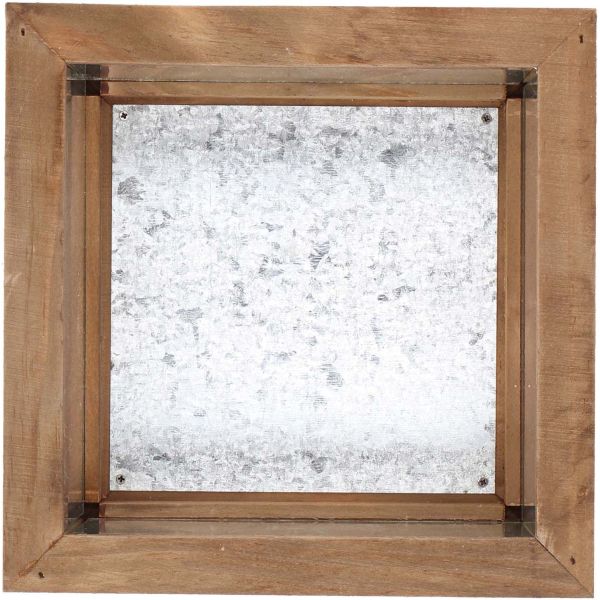 Lanternes en bois et verre (Lot de 4) - 8