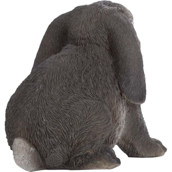 Lapin assis en résine 14 cm (Lot de 2) - 7