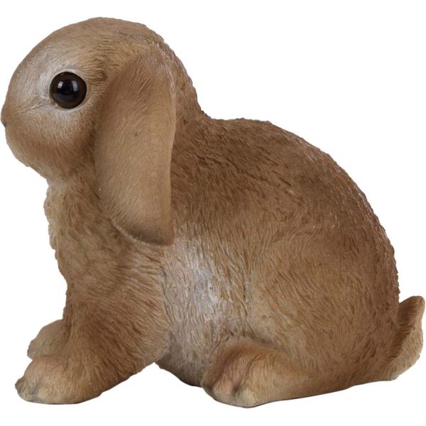 Lapin assis en résine 14 cm (Lot de 2) - ESS-1165