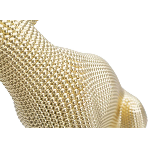 Léopard décoratif en polyrésine doré 23 x 15.5 x 29 cm - 6