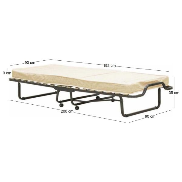 Lit d'appoint pliant Luxor - 5