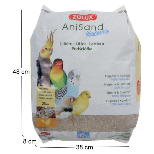 Litière sable Anisand nature - ZOLUX