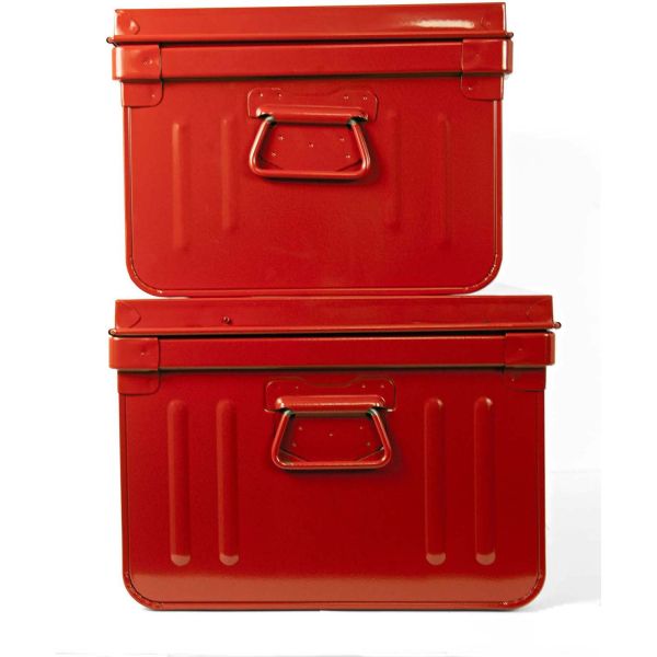 Lot de 2 coffres en métal Habitat - 200,70