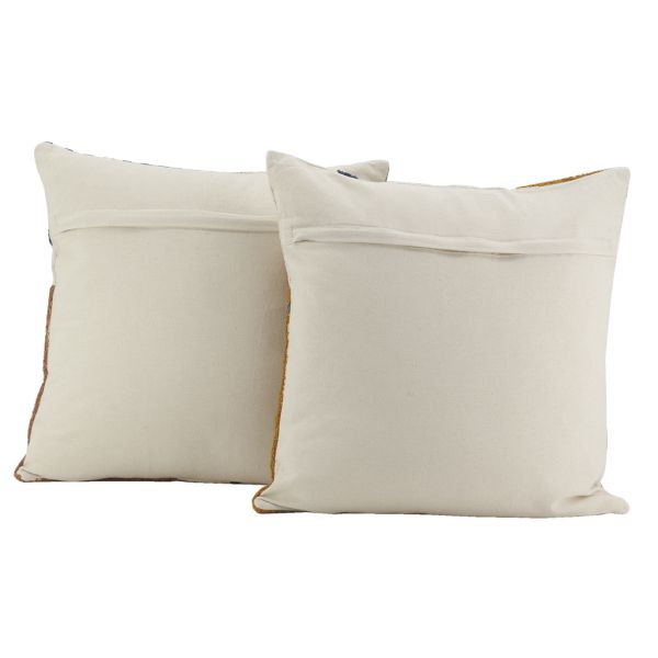 Lot de 2 coussins en coton arty - AUBRY GASPARD