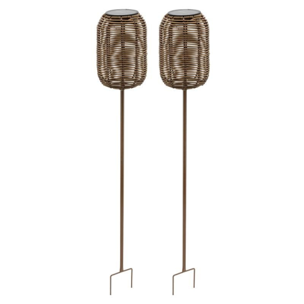 Lot de 2 lanternes led