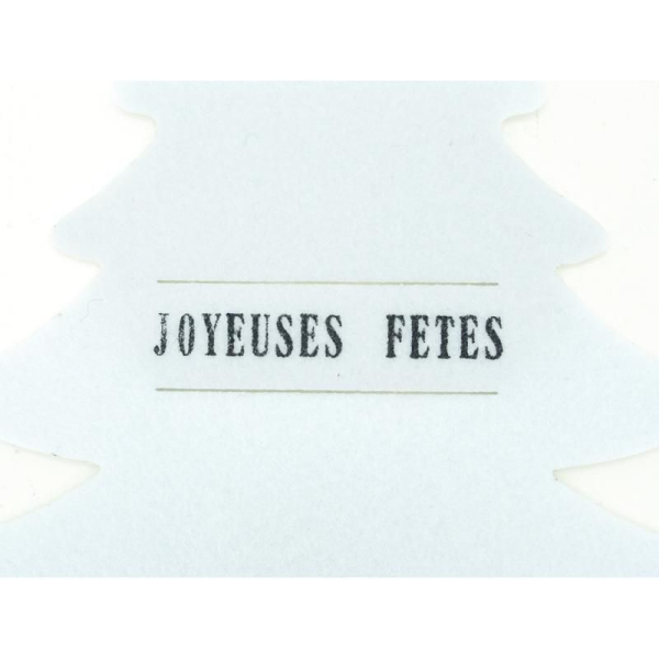 Porte-couverts de noel en feutrine (Lot de 24) - 19,90