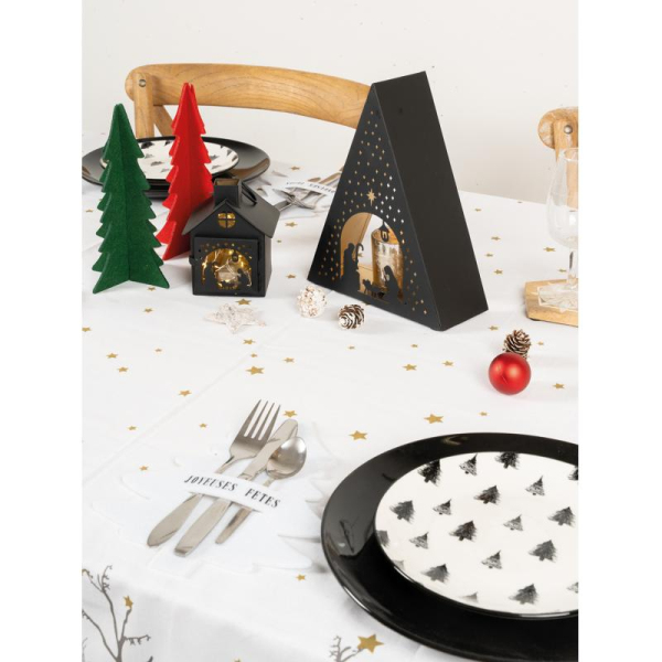 Porte-couverts de noel en feutrine (Lot de 24) - 6