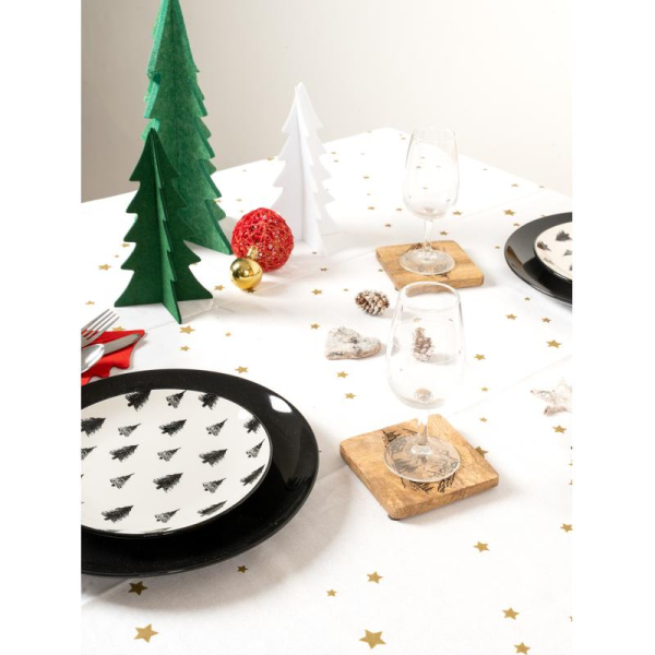 Sapins décoratifs en feutrine 20 cm (Lot de 12) - 7