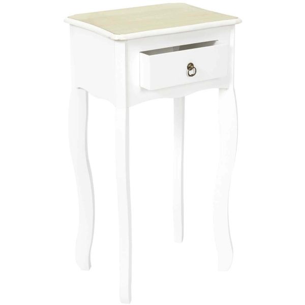 Lot de 2 sellettes avec tiroir en MDF Victoria - 59,90
