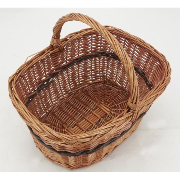 Panier Lucette en osier buff - AUBRY GASPARD