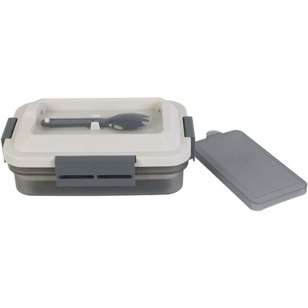 Lunch box avec plateau compartimenté et fourchette - CMP-2061