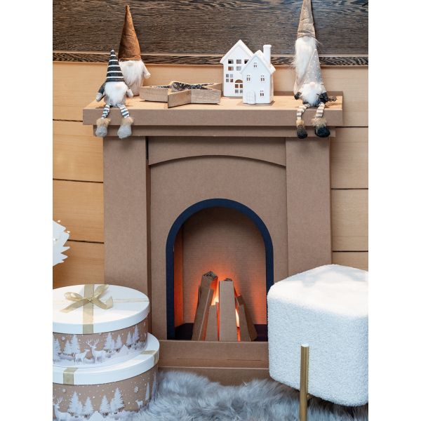 Lutins assis en tissu - 5