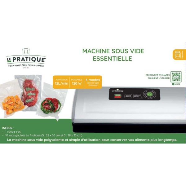 Machine sous vide essentielle 120 W - 5