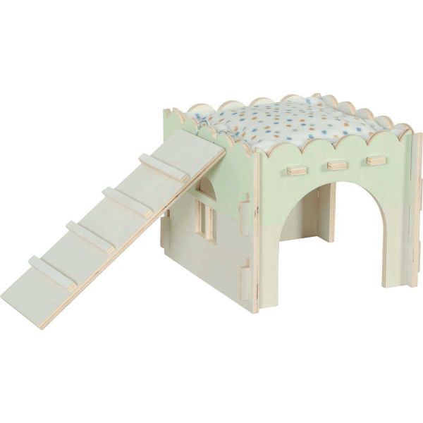 Maison en bois pour rongeurs Cosy