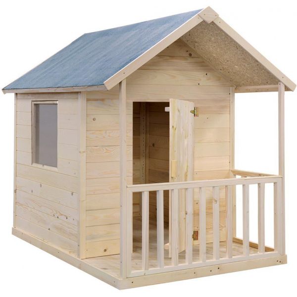 Maison enfant en bois brut kangourou