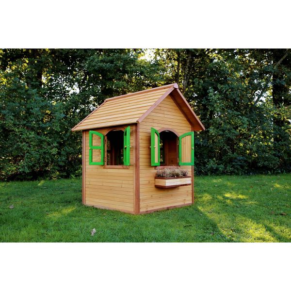 Maison extérieure enfant en bois Julia - 5