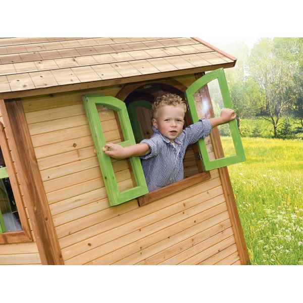 Maison extérieure enfant en bois Julia - 7