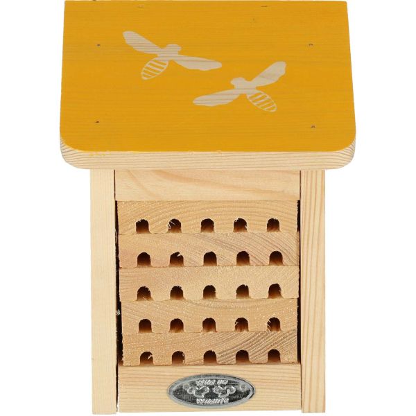 Maison à insectes en bois Pochoir - ESS-1203