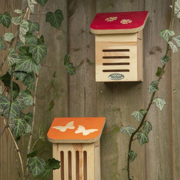 Maison à papillons en bois Pochoir - BEST FOR BIRDS