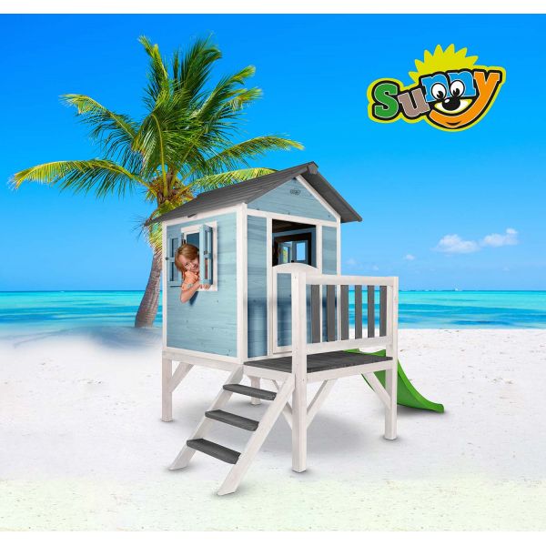 Maisonnette enfant Sunny Lodge XL en hemlock - 6