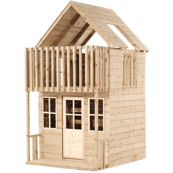 Maisonnette enfant en bois 2 étages Loft