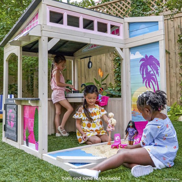 Maisonnette pour enfants en bois Barbie plage - KIDKRAFT