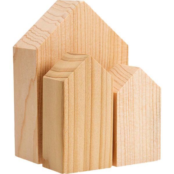 Maisons en bois de cèdre anti mites (Lot de 3)