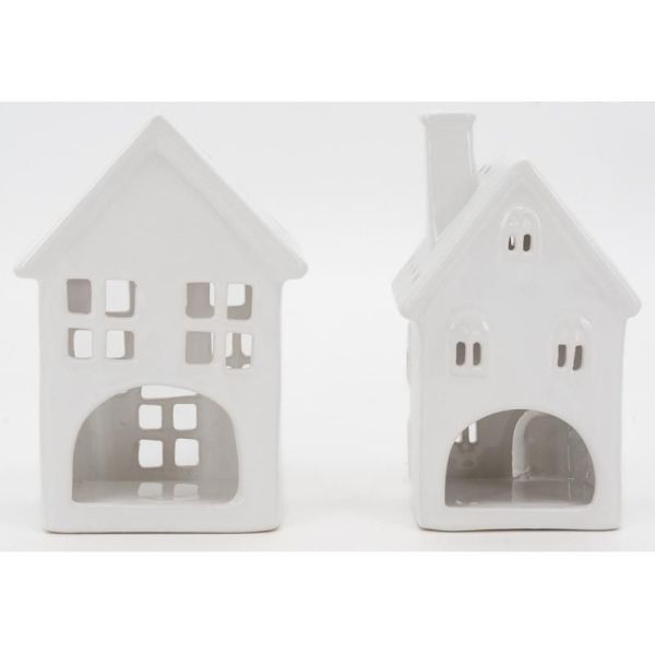 Maisons décoratives en céramique Village de noel - AUB-6860