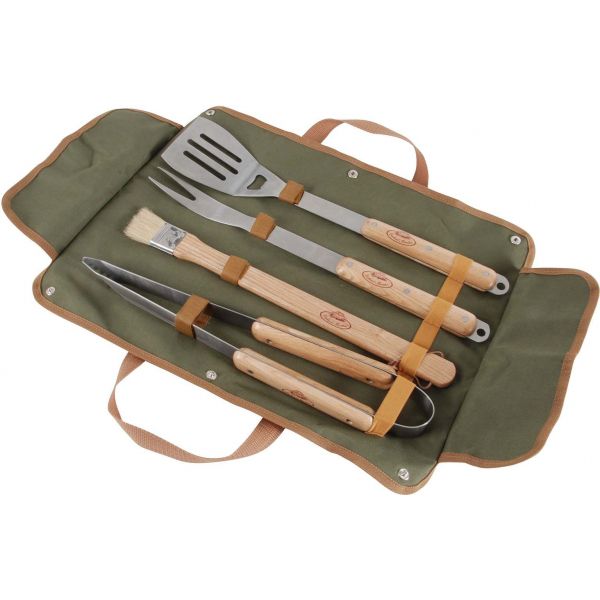 Mallette en toile avec ustensiles barbecue - ESS-1072