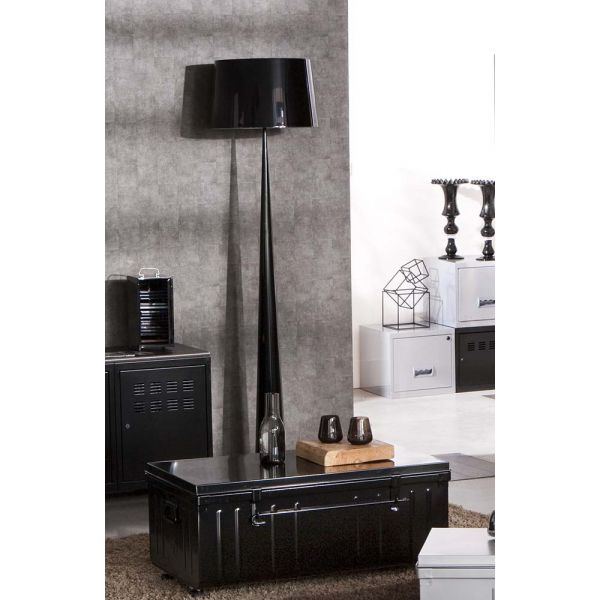 Malle en acier Habitat 100 cm - 180,70