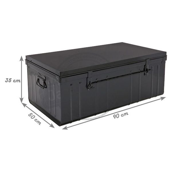 Malle habitat en acier 130 litres - PHS-0189