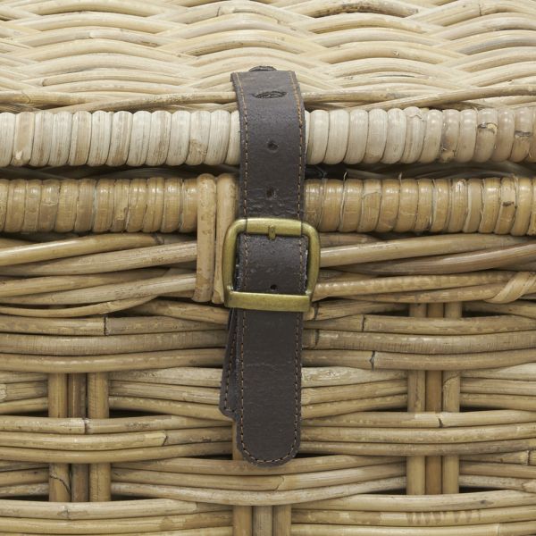 Malle rectangulaire en poelet gris (Lot de 2) - 6