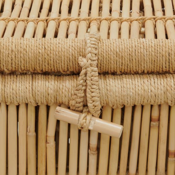 Malles en roseau naturel (Lot de 2) - AUB-3198