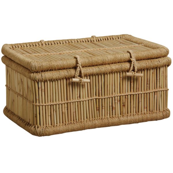 Malles en roseau naturel (Lot de 2) - 5
