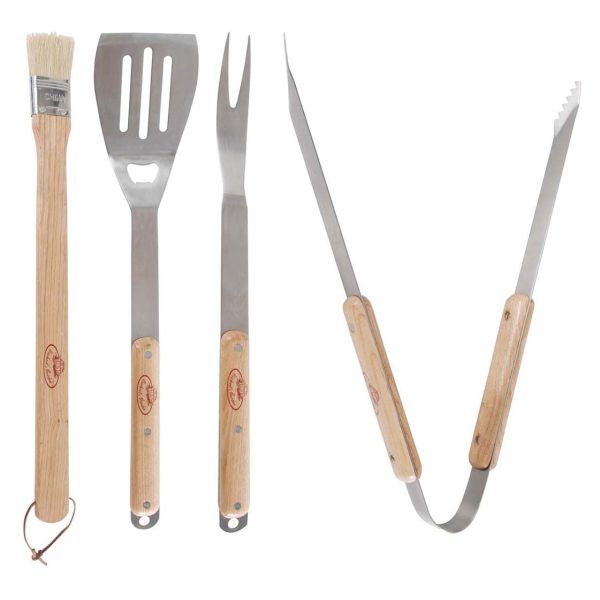 Mallette en toile avec ustensiles barbecue - 34,90