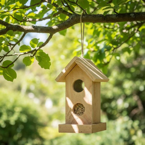 Mangeoire en douglas Le Hublot - SAUVEGARDE58