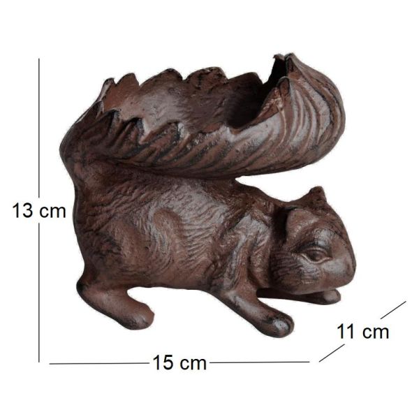 Mangeoire écureuil en fonte - ESS-0511