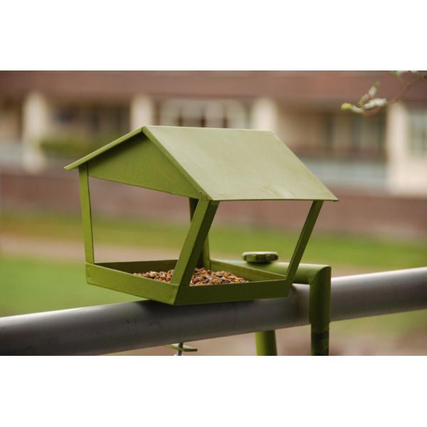 Mangeoire oiseau pour balcon (vert)