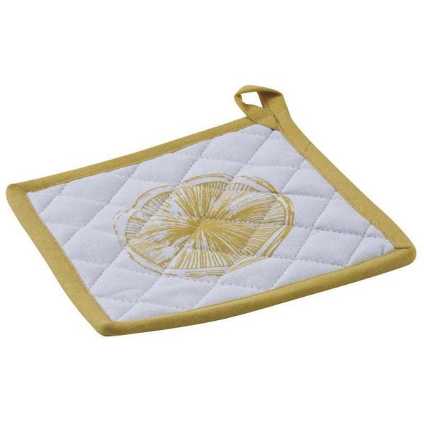 Manique en coton Citron (Lot de 2) - AUBRY GASPARD