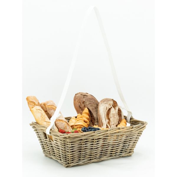 Manne de rangement poelet gris - AUB-0800