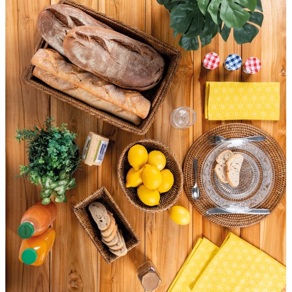 Manne en rotin antique - 6