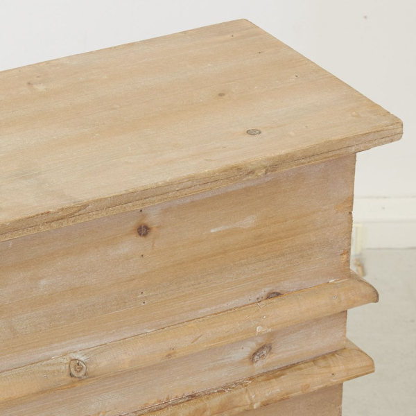 Manteau de cheminée en pin naturel - 179