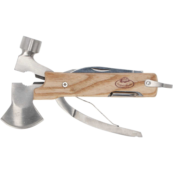 Marteau multifonction en acier inoxydable et bois de frêne - 16,90